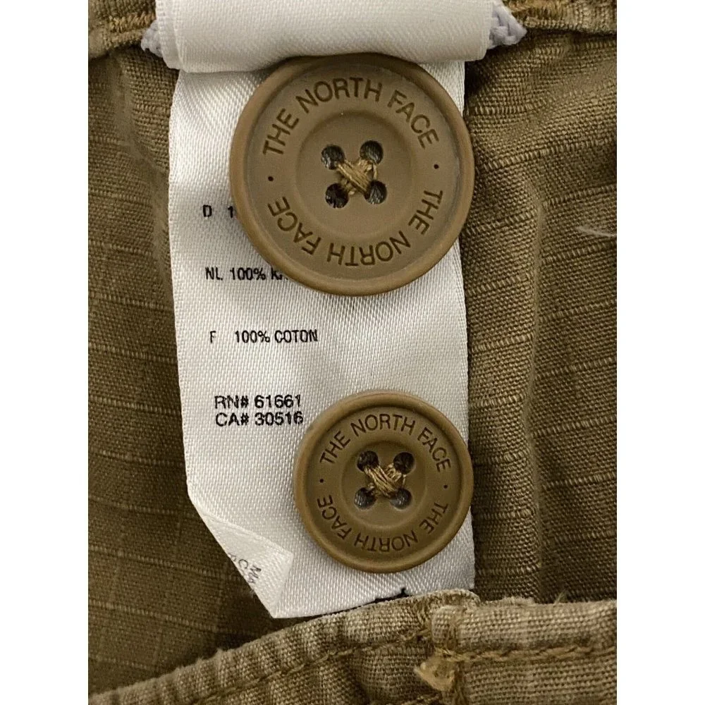 The North Face Women's Size 6 Golden Brown Casual Hiking Capri Pants 32" x 18" - Picture 9 of 9